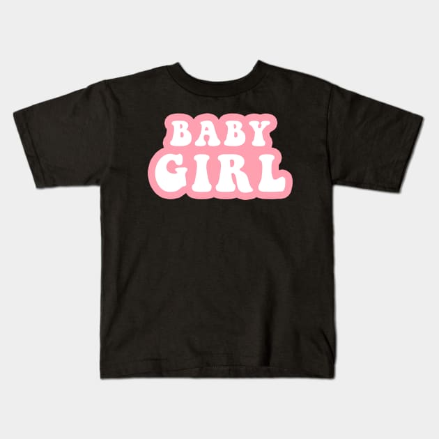 Baby Girl Kids T-Shirt by CityNoir